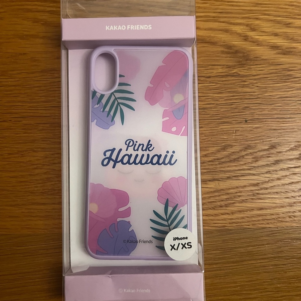 Pink and Purple Tropical iPhone Case